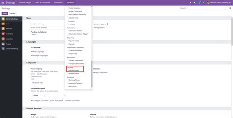 How to Create Record Rule in Odoo 16 .
